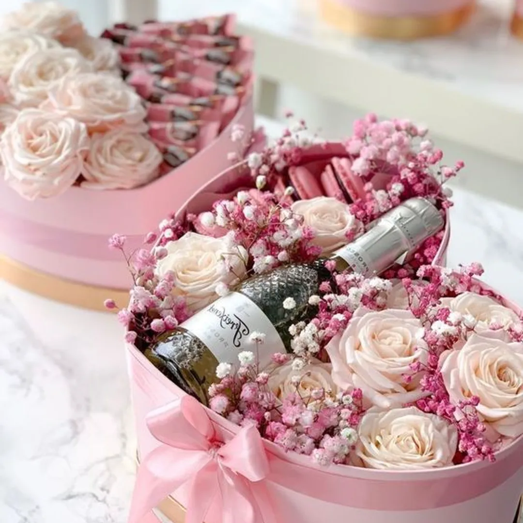 Box Champagne y flores-img